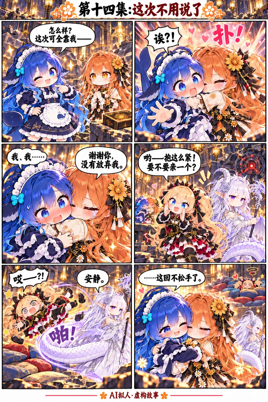 系列剧情漫画，自己生成，允许收录