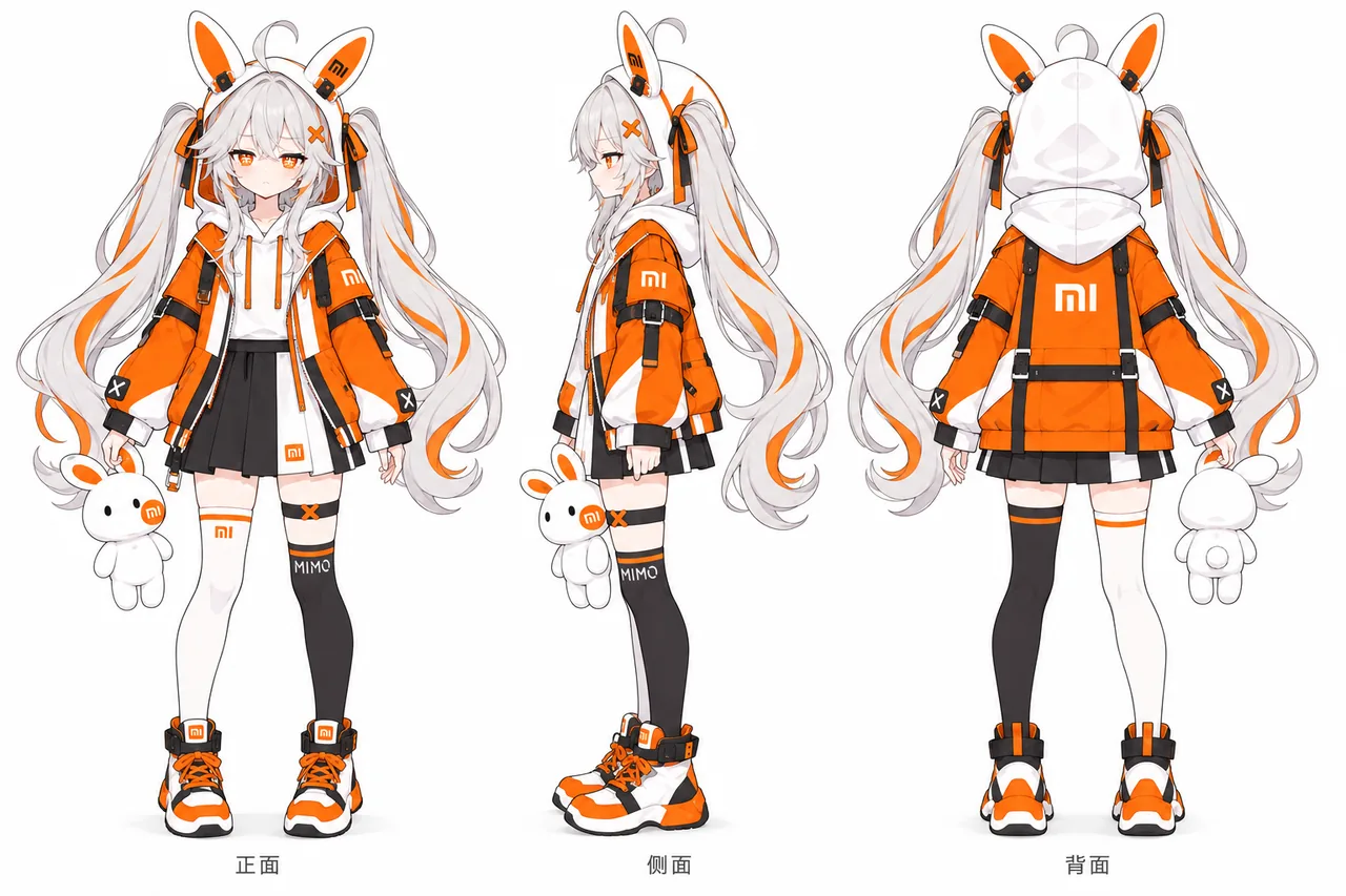 MiMo娘立绘